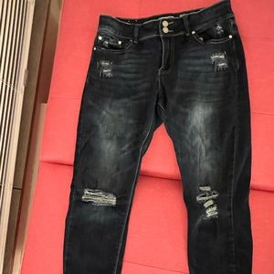 Size 13 Indigo Rein Dark Blue Skinny Jeans